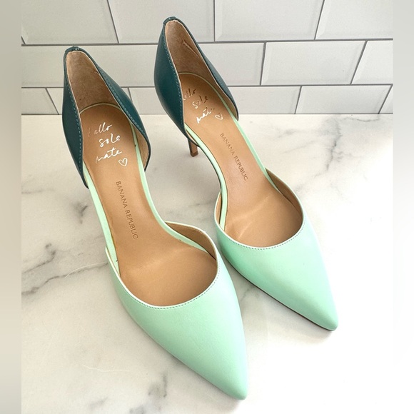 Banana Republic Alicia Heels Size 8 - Picture 4 of 12